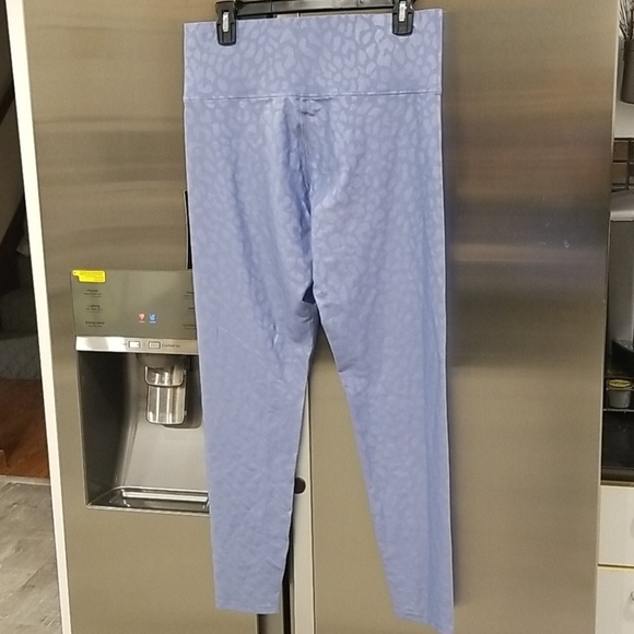 💕CARBON38💕 Leopard Takara Shine Legging ~ Blue - Picture 10 of 14